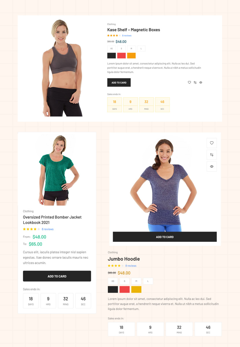 magento page builder product styles