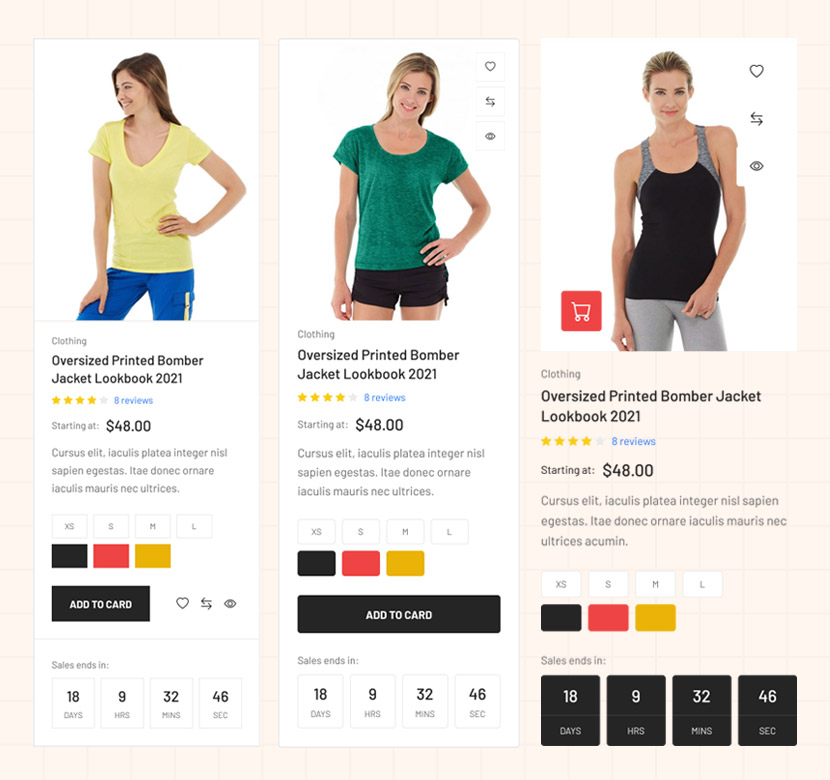 magento page builder product styles