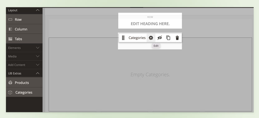 heading Configurations