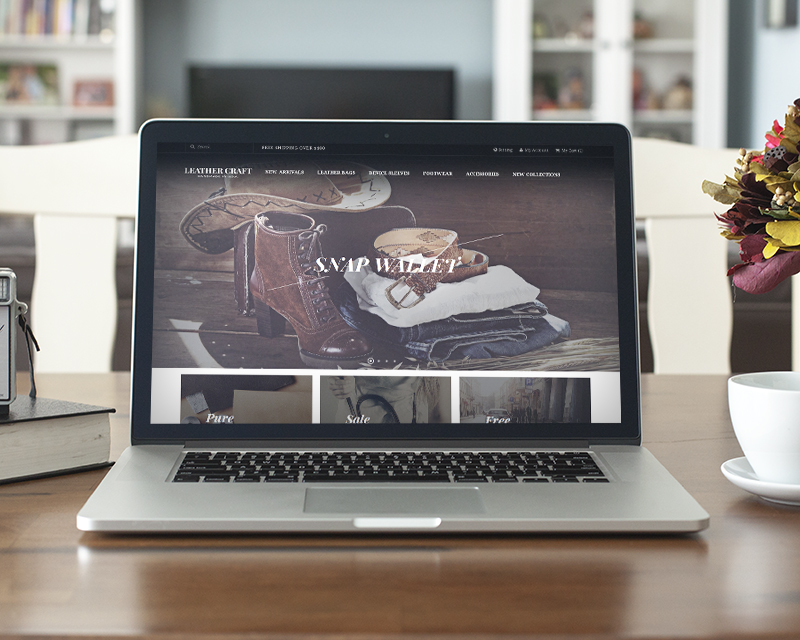 Magento Theme Leathercraft