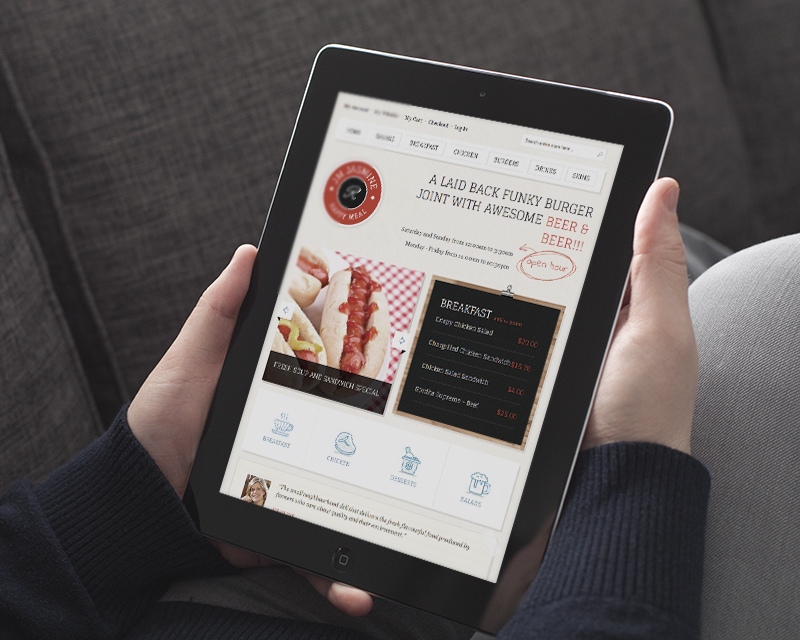 Magento Theme Jasmine – iPad