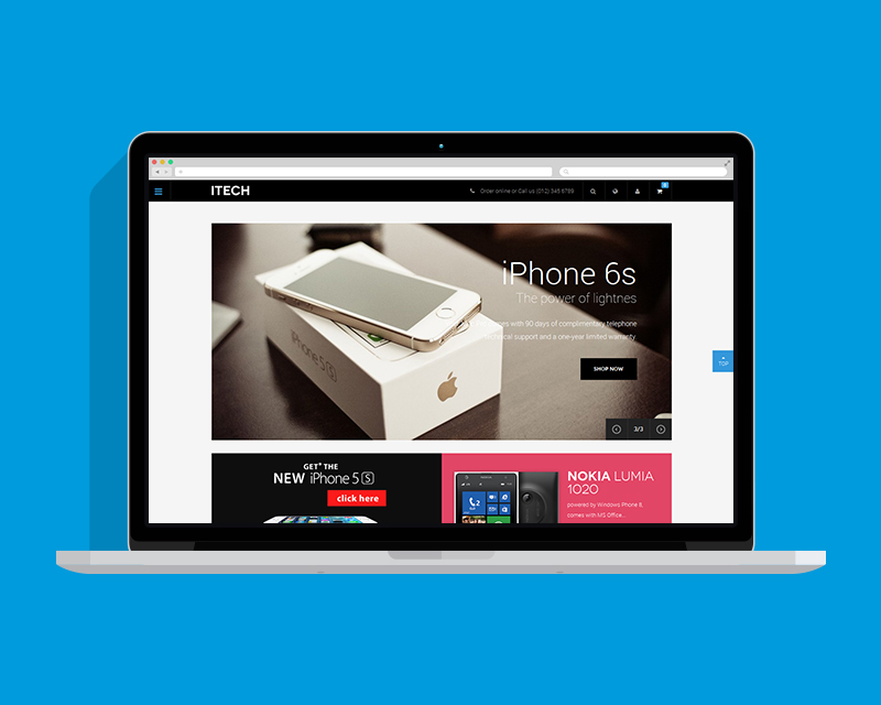 Magento Theme iTech