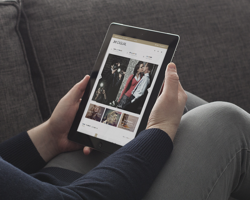 Magento Theme Casual – iPad