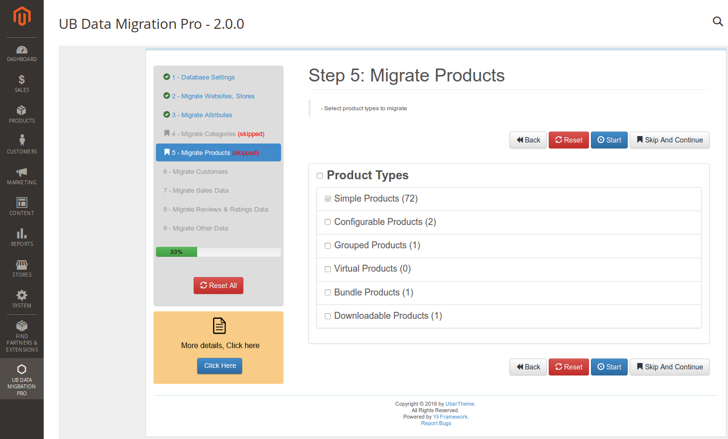 Step 5 - Migrate Products