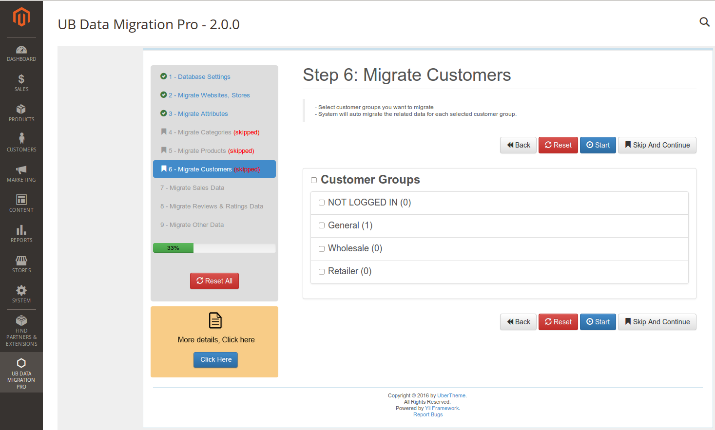 Step 6 - Migrate Customers