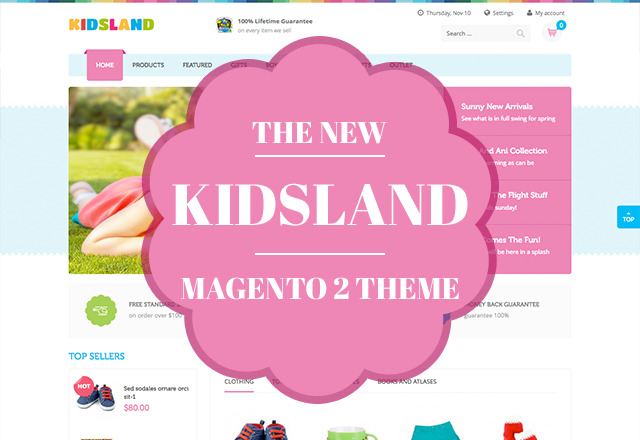 UB Kidsland - Magento 2 Theme