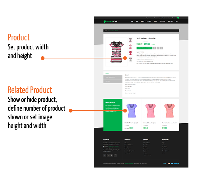 Magento 2 theme customization - Control your product page