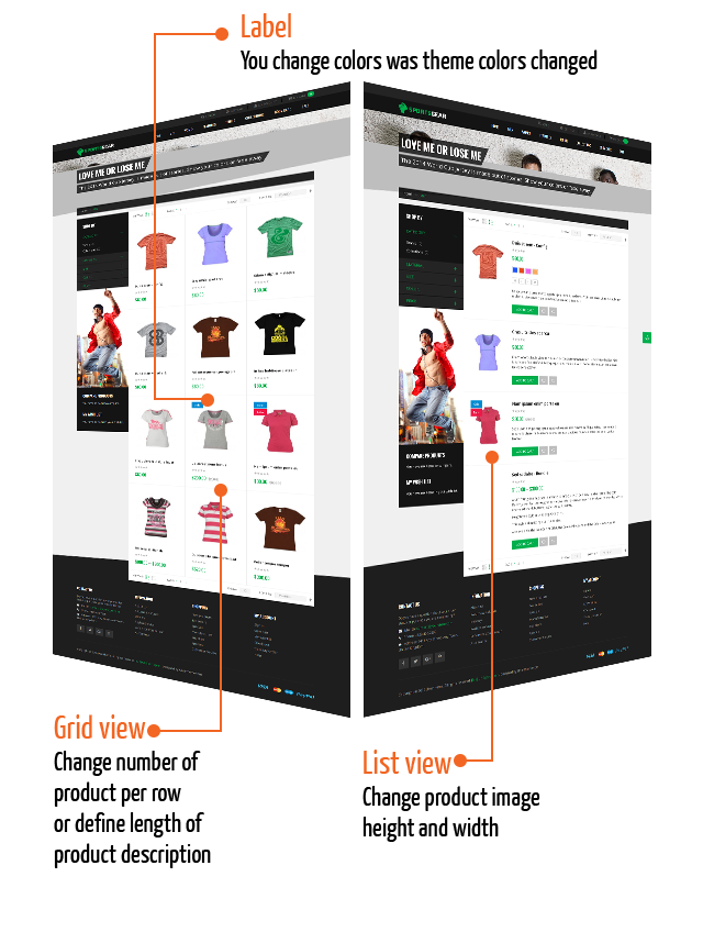 Magento 2 theme customization -  ThemeHelper Grid and List view