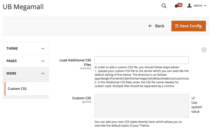 Magento 2 theme customization - UB Theme Helper Customisation