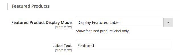 magento 2 layered navigation - featuredlabel