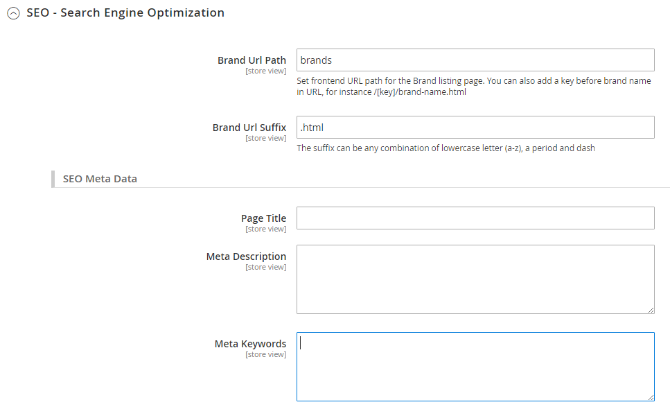 magento 2 layered navigation - seo_general