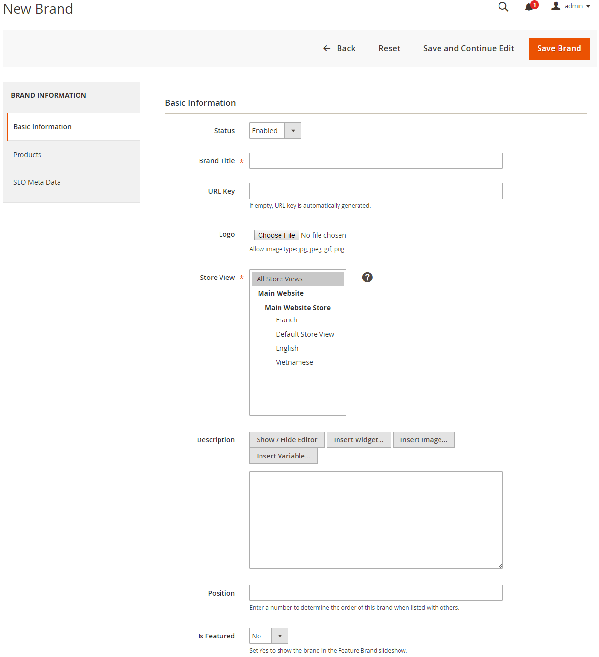 magento 2 layered navigation - ubln_brand