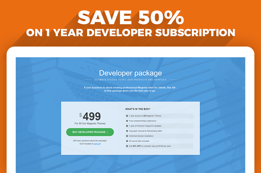 1 Year Developer Subscription