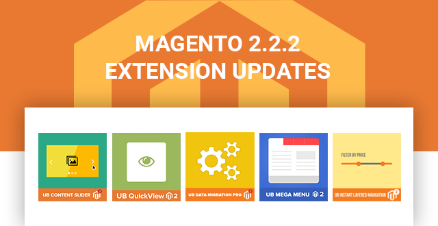 All Ubertheme M2 Extensions are fully ready for Magento 2.2.2