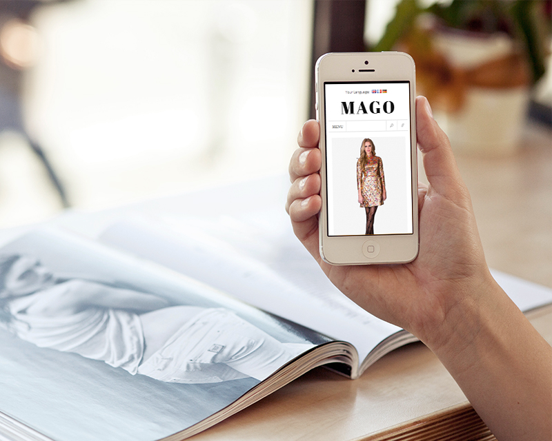 Magento Theme Mago – iPhone