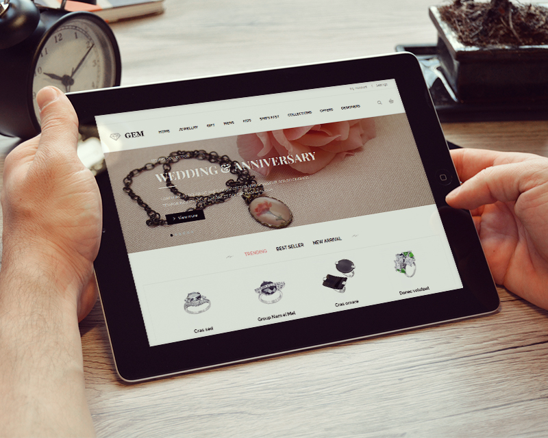 Magento Theme Gem – iPad