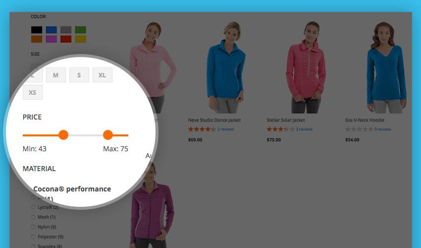 Magento 2 Layered Navigation - Custom CSS Enhancement