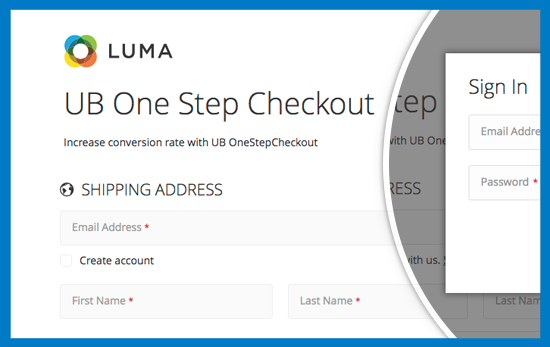 Magento 2 One Step Checkout - Guest Checkout