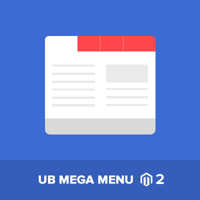 UB Mega Menu